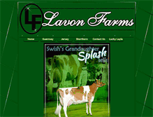 Tablet Screenshot of lavonfarms.com